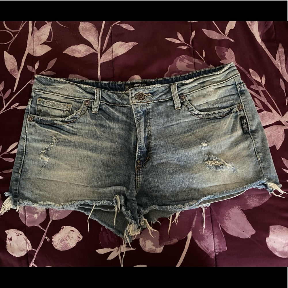 Silver Jeans Co Aiko Shorts, Like New!
